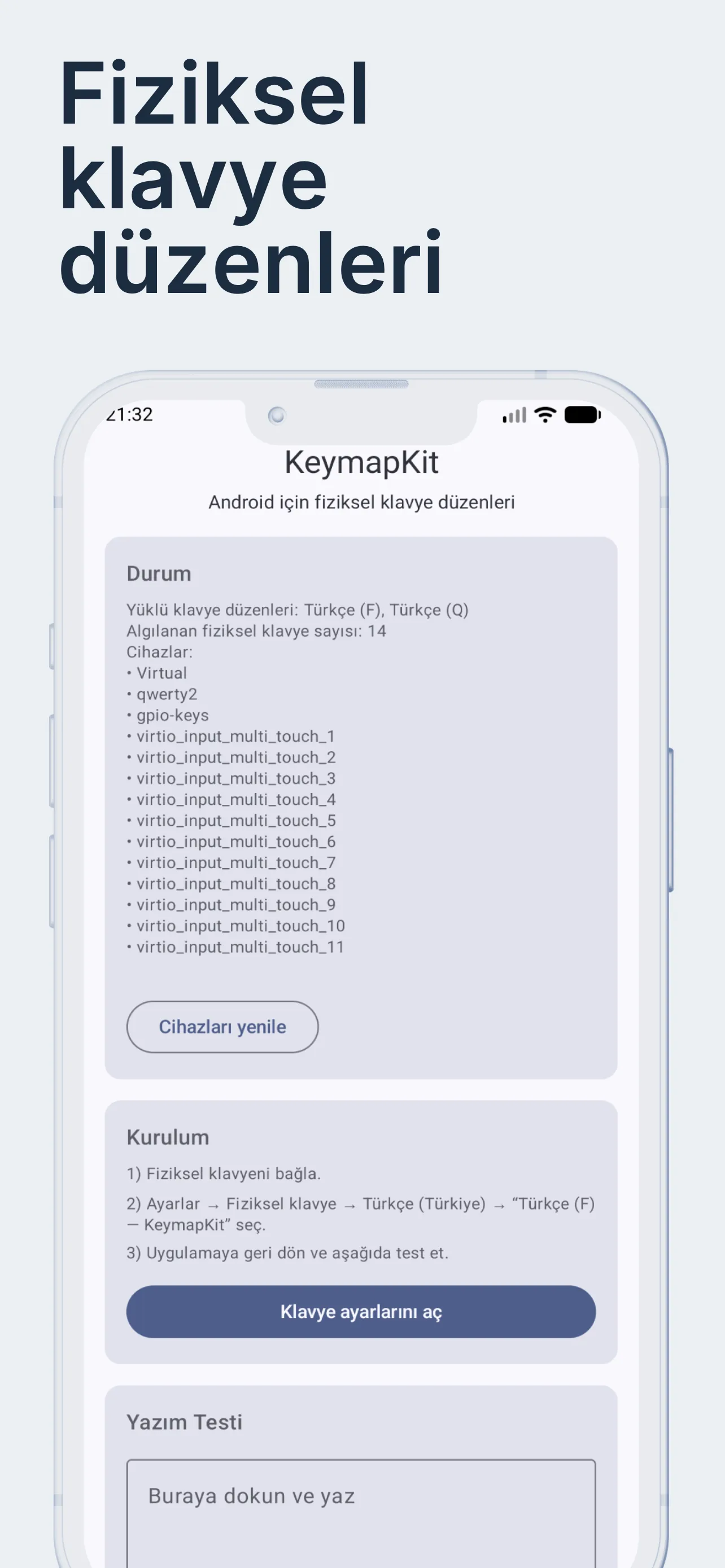 KeymapKit ekran görüntüsü 1