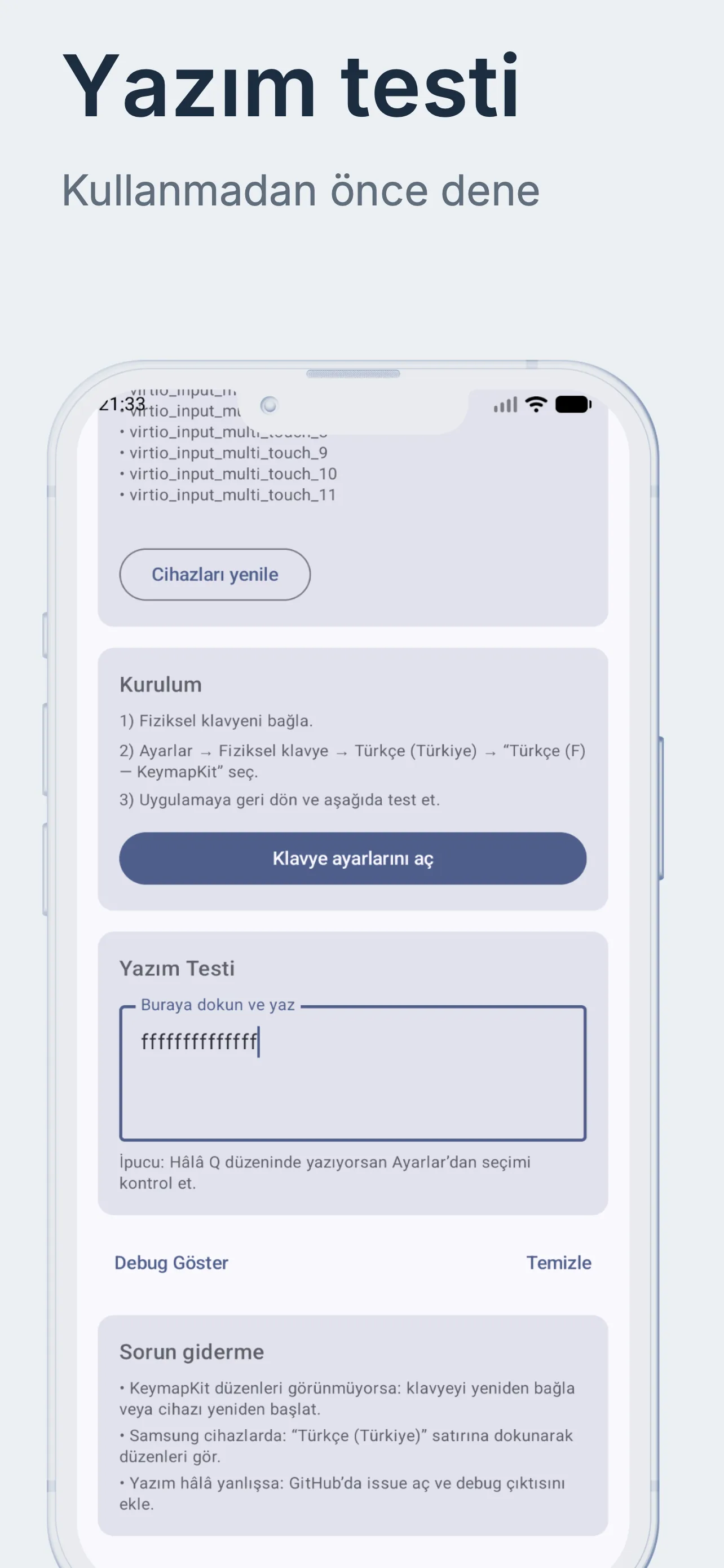 KeymapKit ekran görüntüsü 3