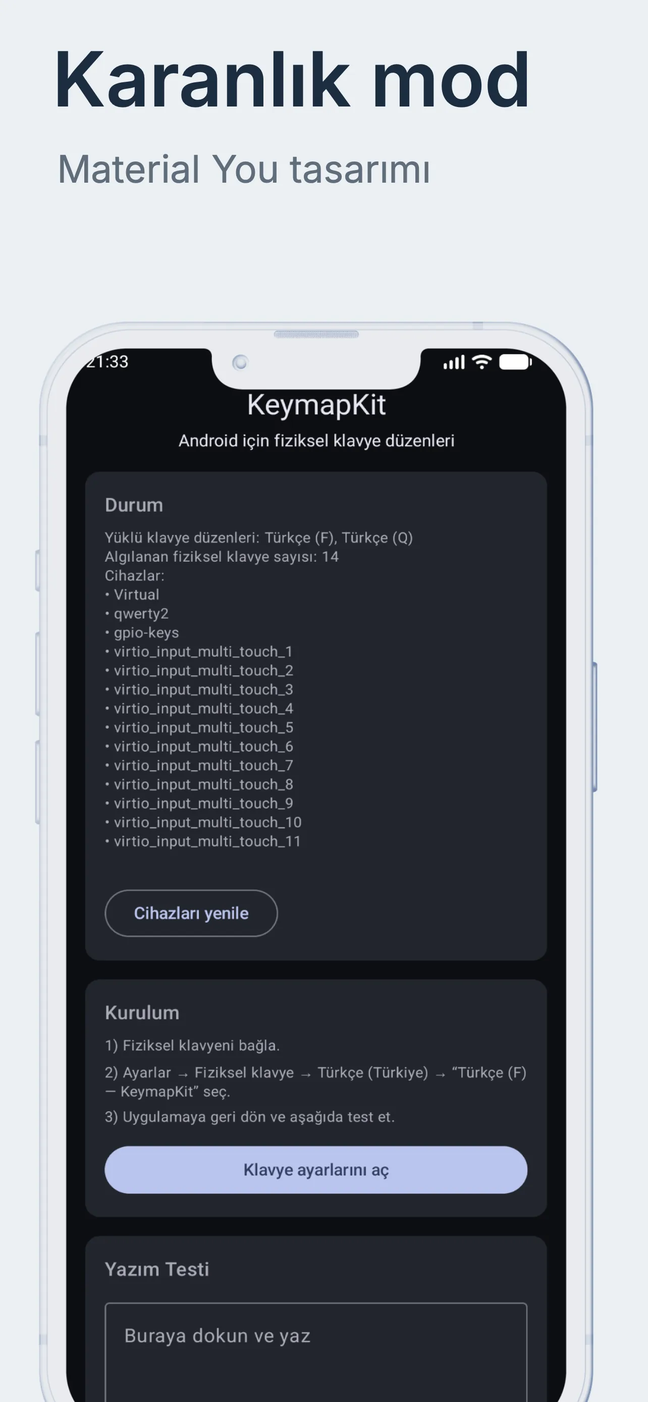 KeymapKit ekran görüntüsü 4