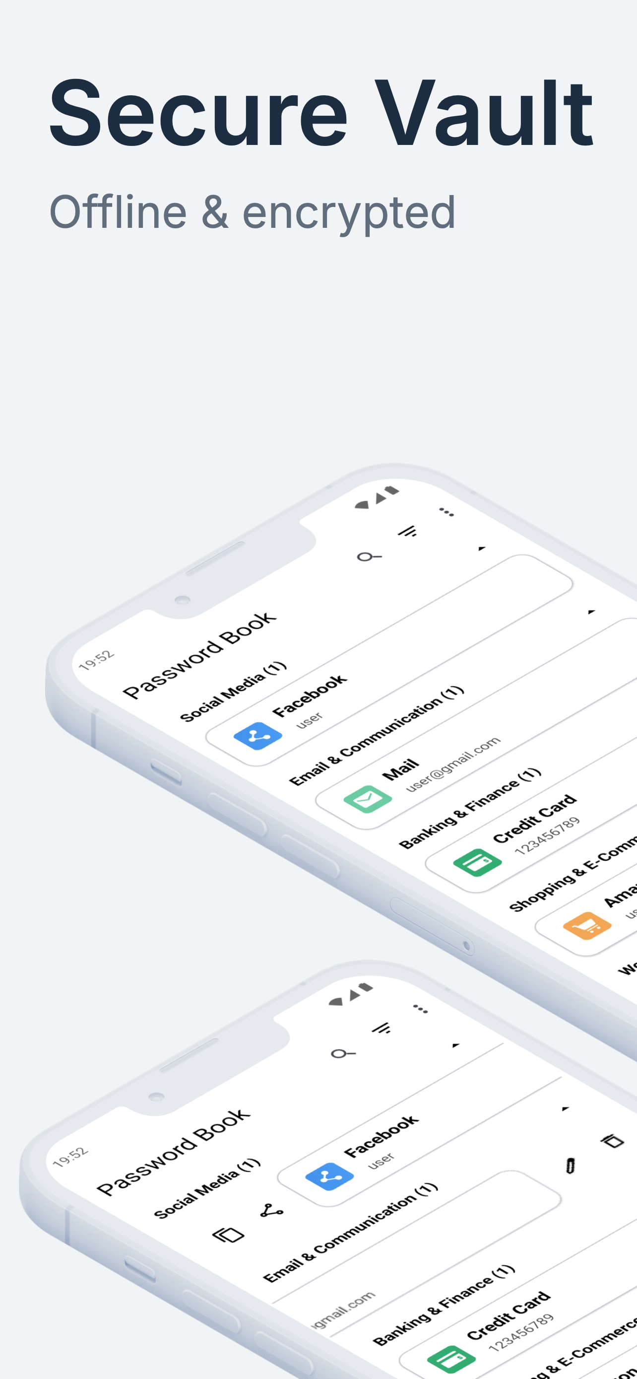 PasswordBook screenshot