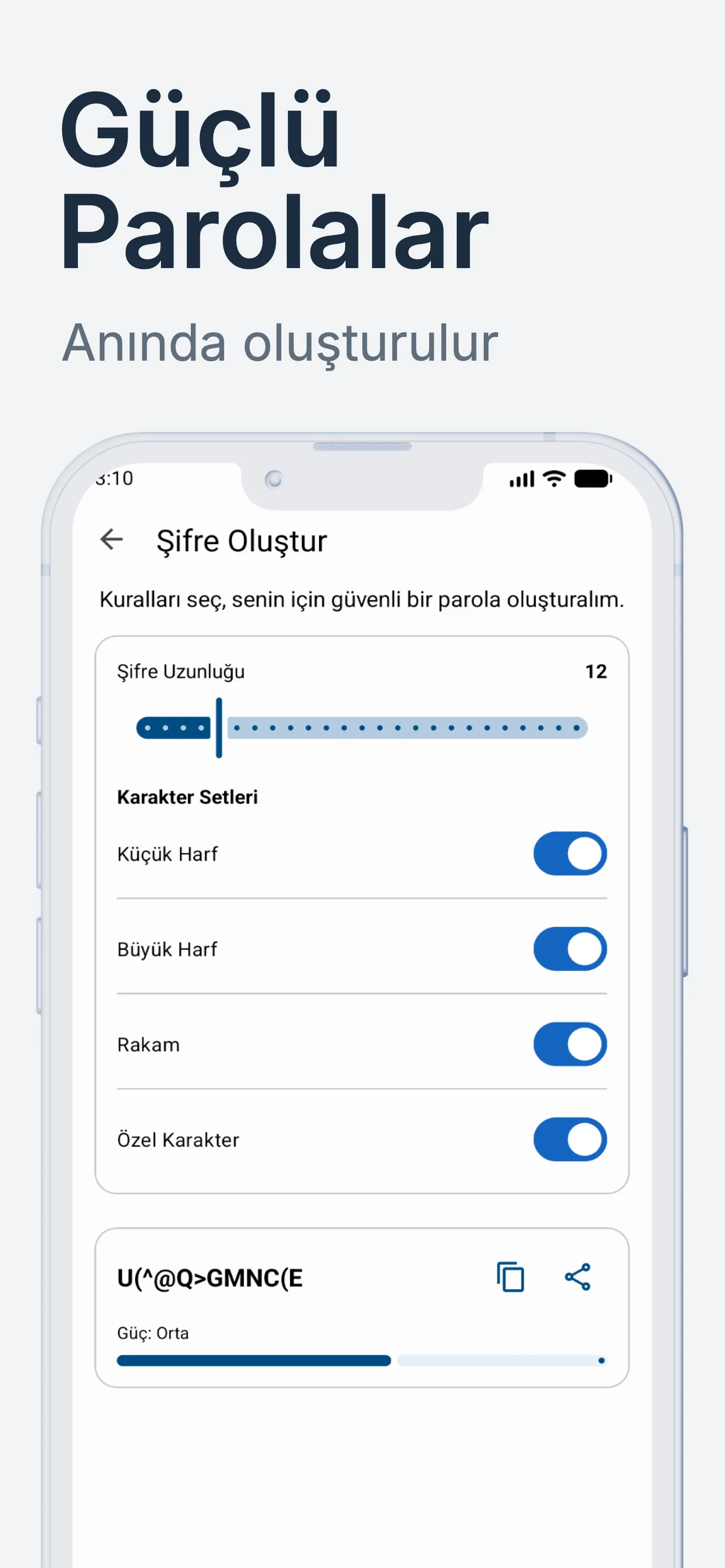 Parola Defteri ekran görüntüsü 7