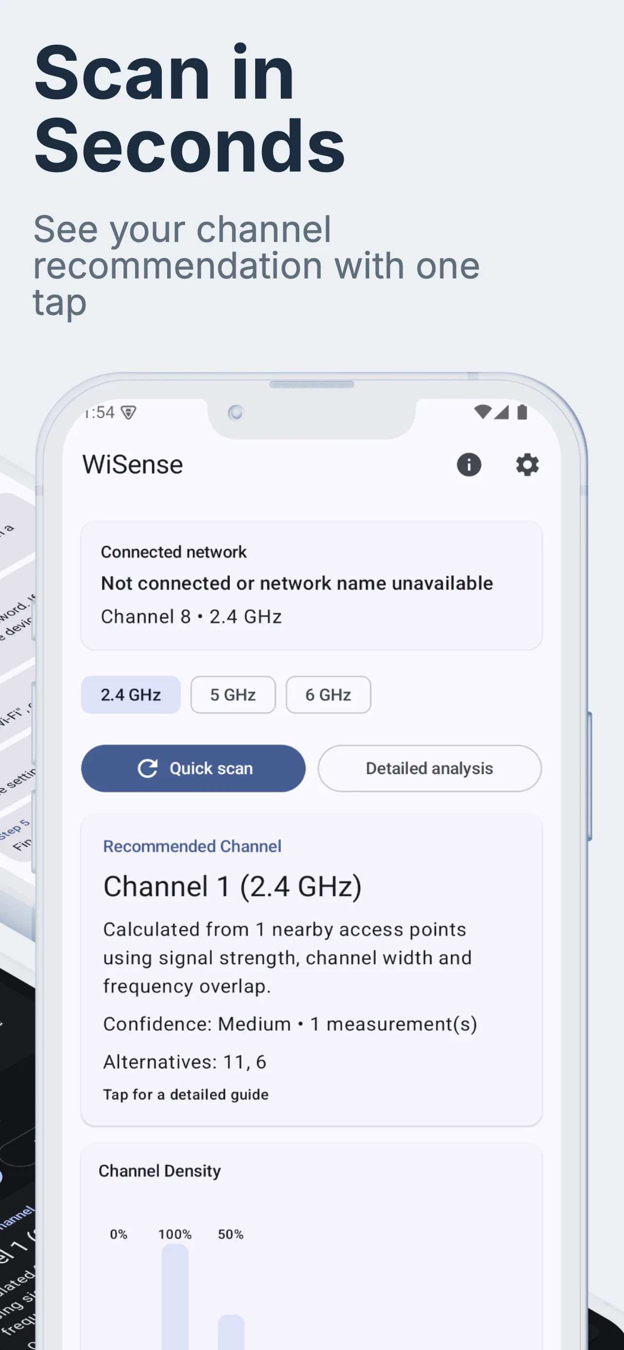 WiSense screenshot 3