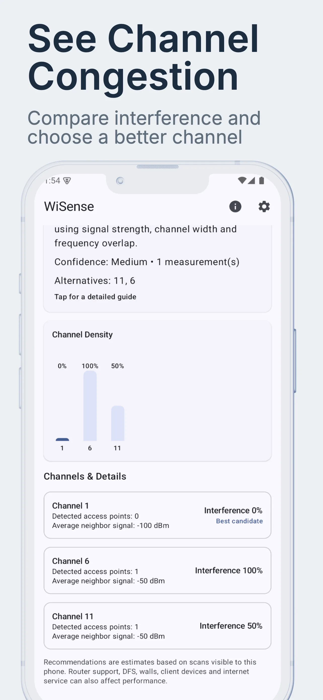 WiSense screenshot 4