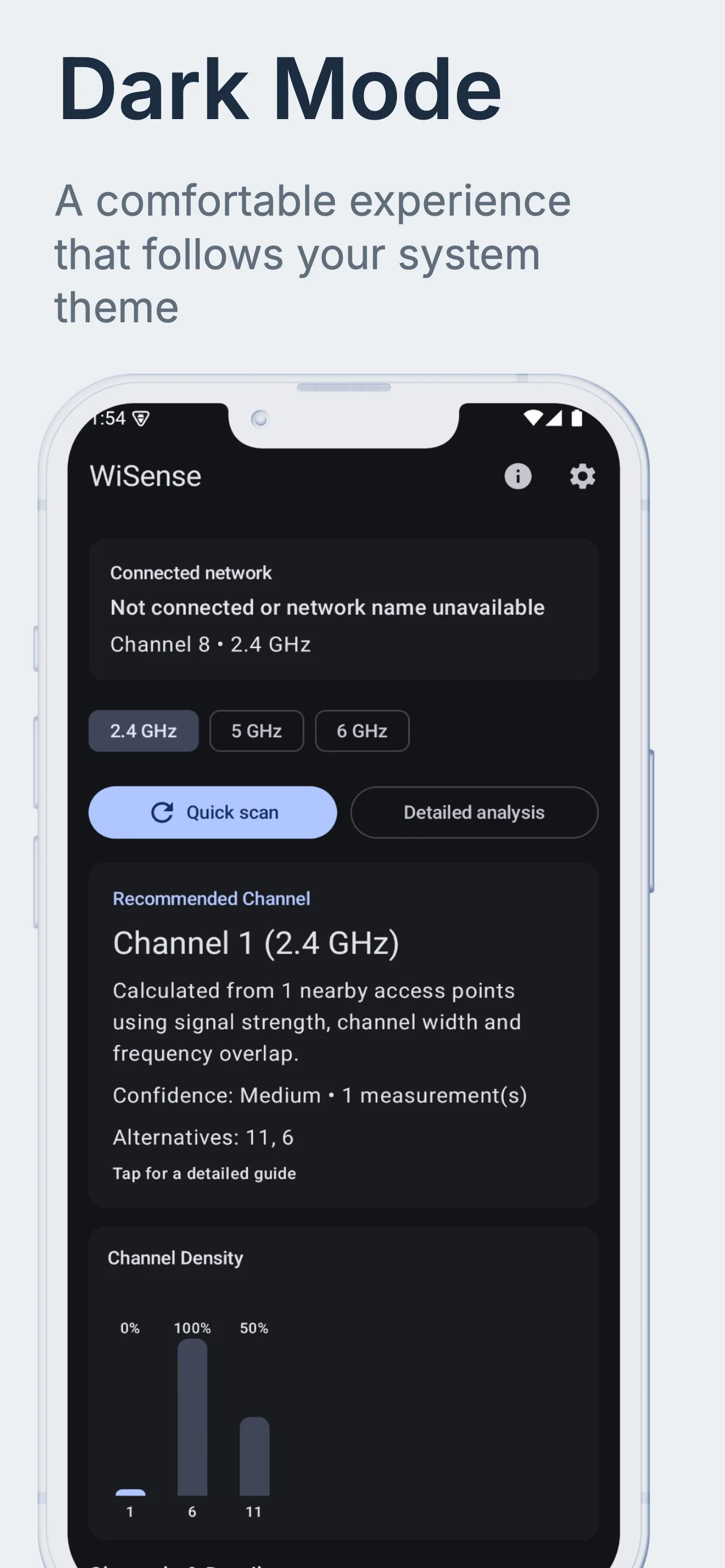 WiSense screenshot 6